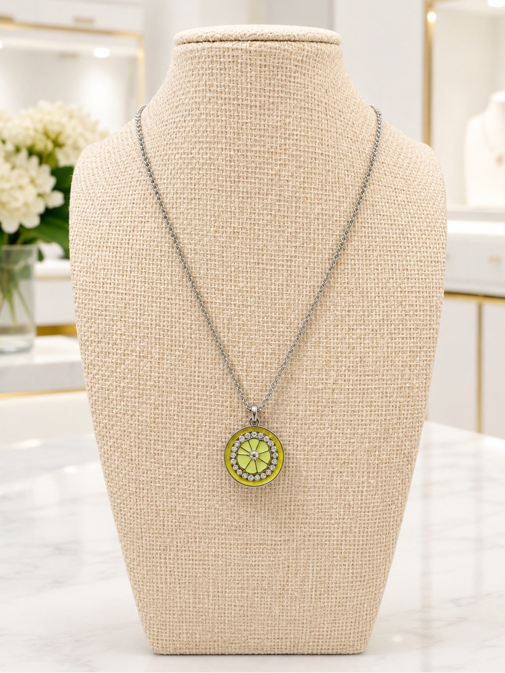 Lia Sophia Lemon Necklace
